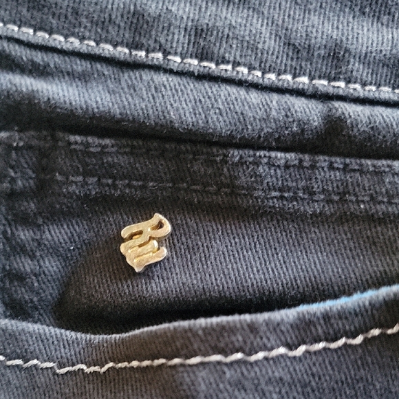 Rocawear Black Skinny Jeans Size 9 - Picture 11 of 13